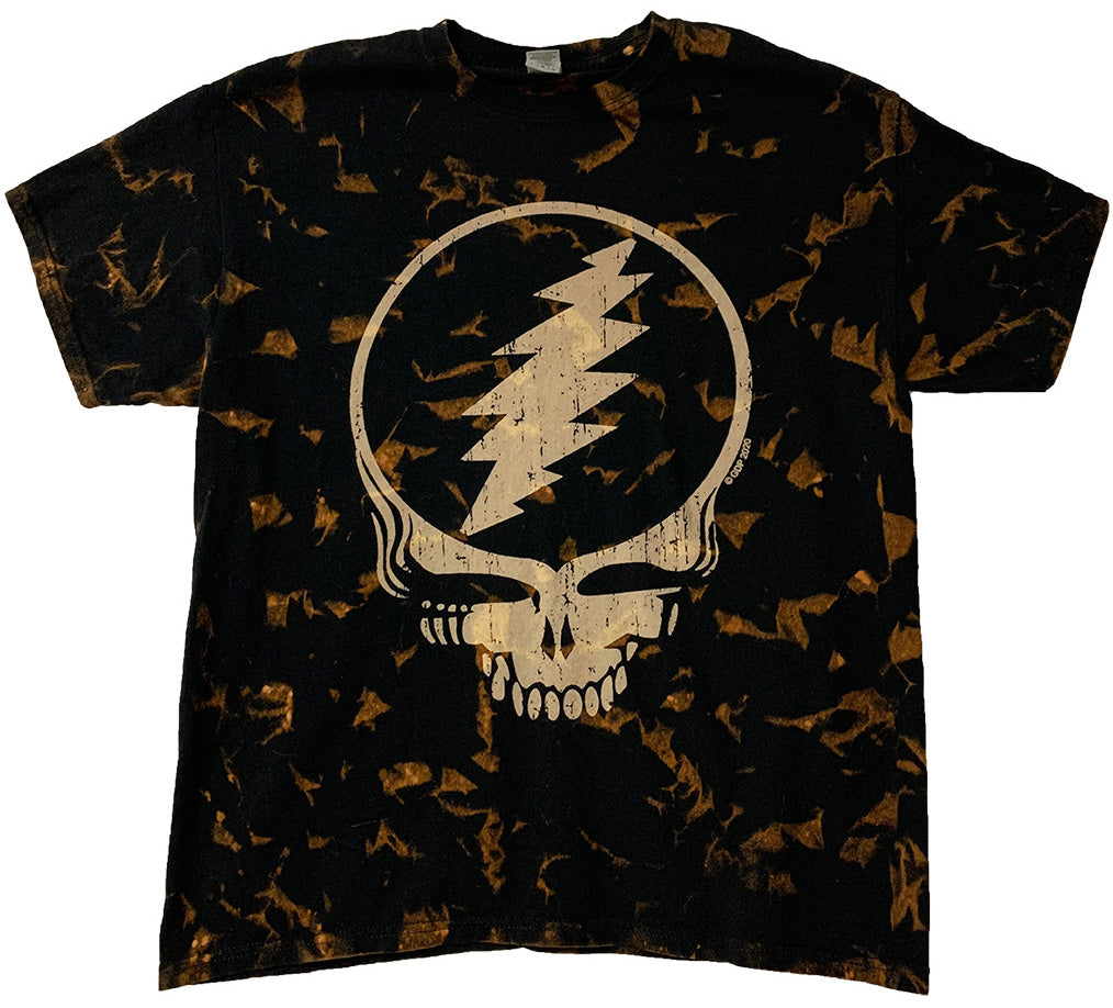 Grateful Dead Tie Dye T Shirt Steal Your Face 