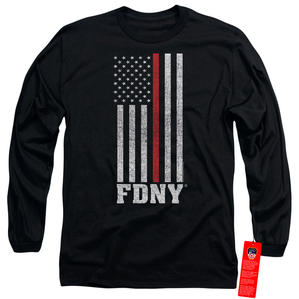 FDNY Long Sleeve Tee Shirt Gray