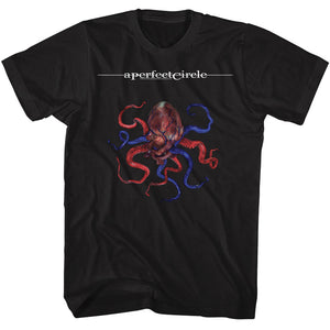 A Perfect Circle Octoheart Black T-shirt