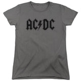 AC/DC Vintage Logo Womens Shirt - Yoga Clothing for You