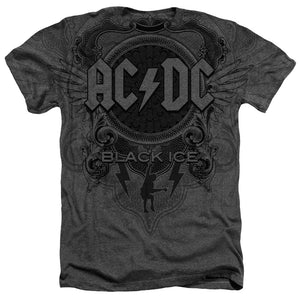 AC/DC Shirt Black Ice Motion Heather T-Shirt - Yoga Clothing for You