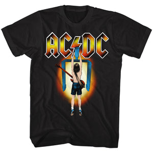 AC/DC Flick of the Switch Album Black Tall T-shirt - Yoga Clothing for You