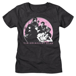 The Breakfast Club Ladies T-Shirt Vintage Poster Tee - Yoga Clothing for You