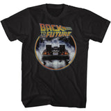 Back to the Future Tall T-Shirt DeLorean Backside - Yoga Clothing for You