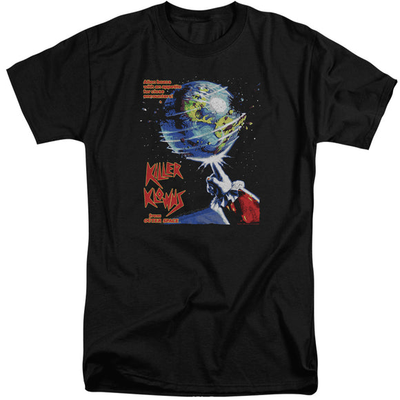 Killer Klowns From Outer Space Tall T-Shirt Movie Poster Black Tee - Yoga Clothing for You