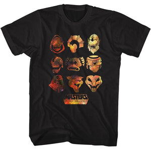 Masters of the Universe Evil Warriors Black T-shirt