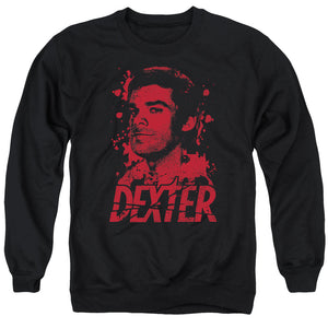 Dexter Sweatshirt Blood Splatter Black Pullover - Yoga Clothing for You