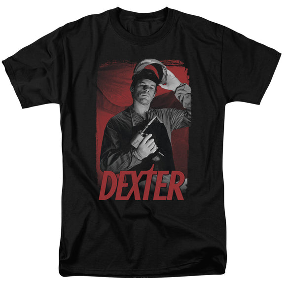 Dexter T-Shirt Drill Black Tee - Yoga Clothing for You