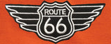 Historic Rt Route 66 Patch Adult Beanie Hat - Yoga Clothing for You