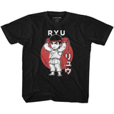 Street Fighter Kids T-Shirt Cartoon Ryu Tee - Yoga Clothing for You