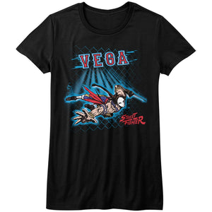 Street Fighter Juniors T-Shirt Vega Tee - Yoga Clothing for You