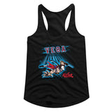 Street Fighter Ladies Racerback Tanktop Vega Tank - Yoga Clothing for You