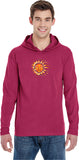 Sleeping Sun Pigment Hoodie Yoga Tee Shirt - Yoga Clothing for You