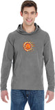 Sleeping Sun Pigment Hoodie Yoga Tee Shirt - Yoga Clothing for You