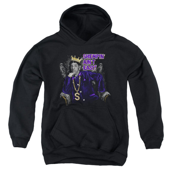 Three Stooges Kids Hoodie Shempin' Ain't Easy Black Hoody - Yoga Clothing for You