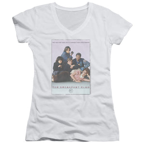 The Breakfast Club Poster Juniors V-neck Shirt - Yoga Clothing for You