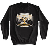Yellowstone Vintage Dutton Ranch Patch Black Sweatshirt - Yoga Clothing for You