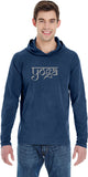 Sanskrit Yoga Text Pigment Hoodie Yoga Tee Shirt - Yoga Clothing for You